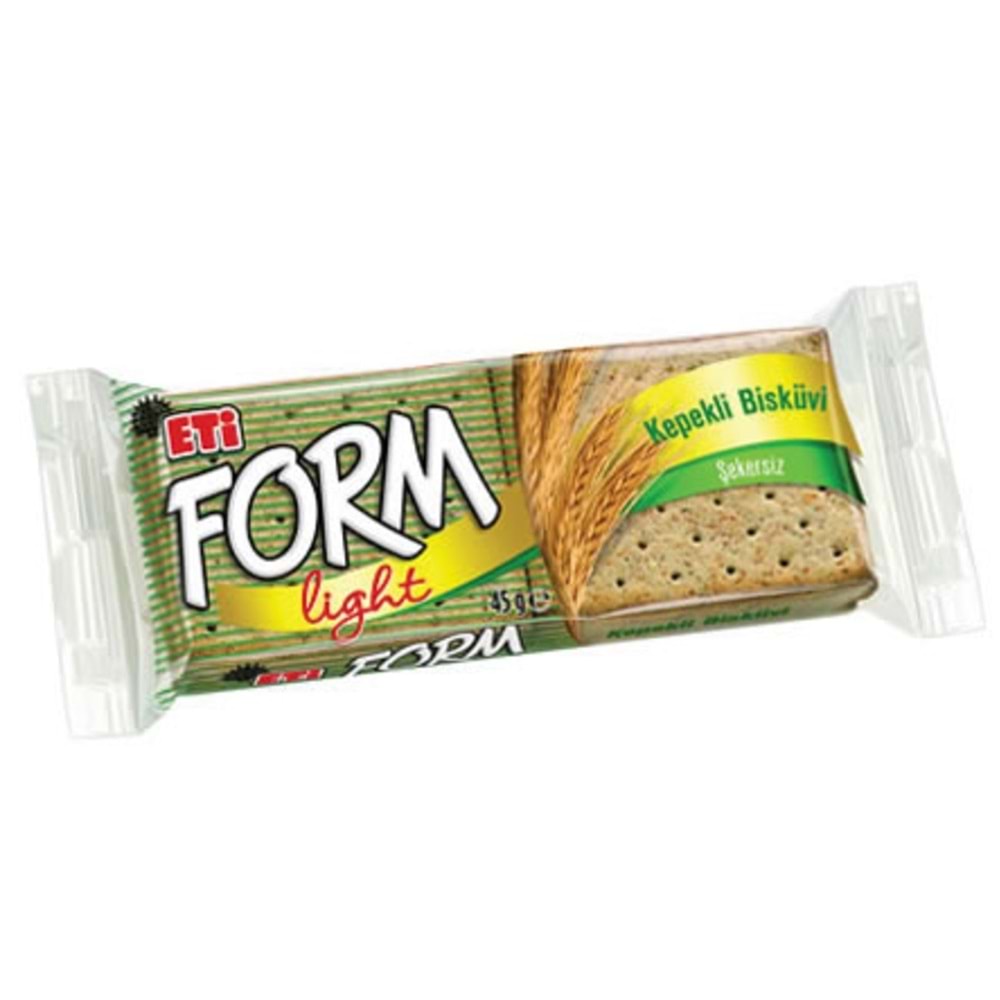ETİ FORM KEPEKLİ BİSKÜVİ 45GR