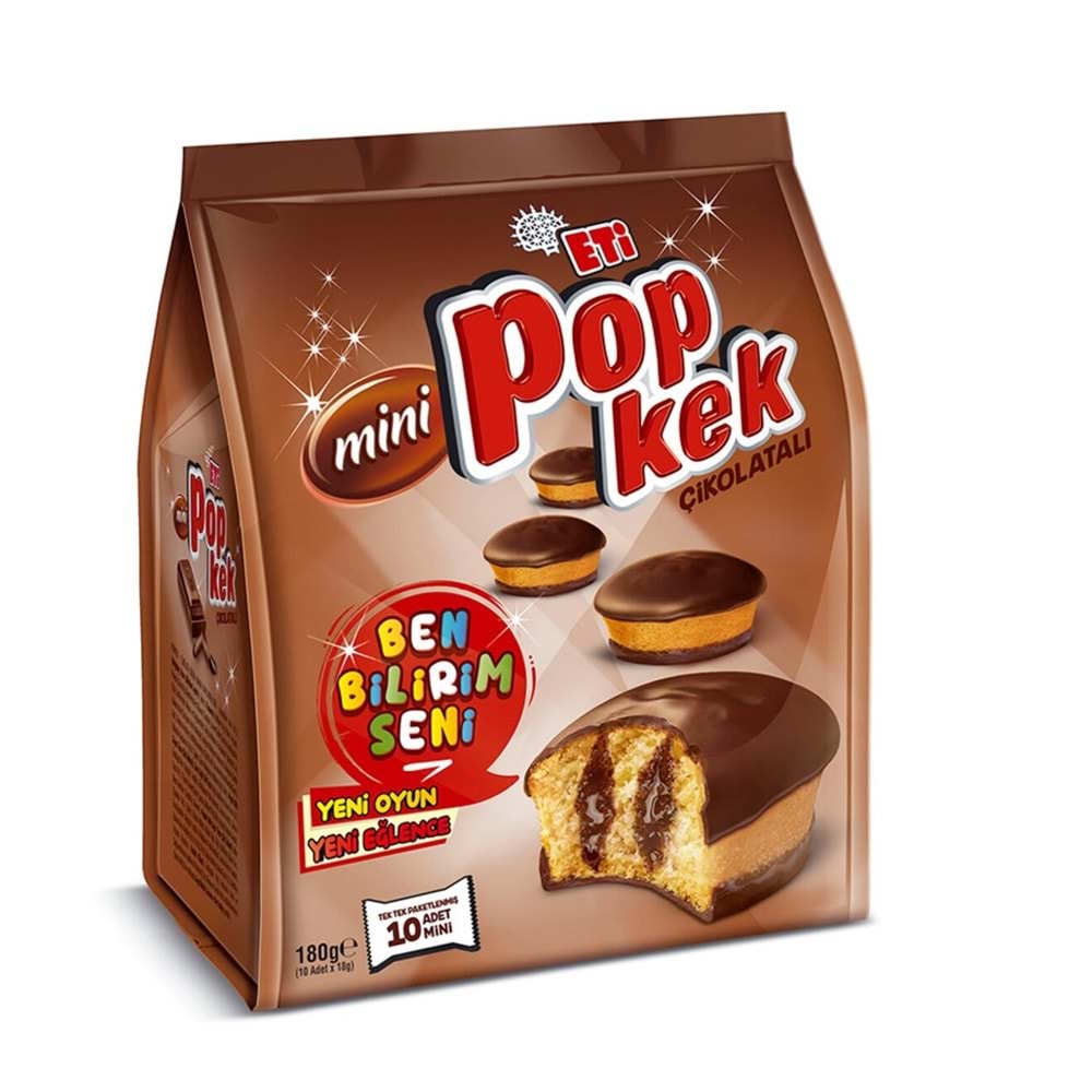 ETİ MİNİ POP KEK ÇİKOLATALI 180G