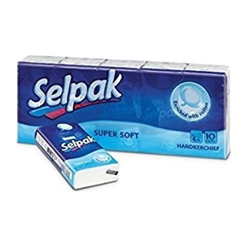 SELPAK KLASİK 10 ADET PEÇETE