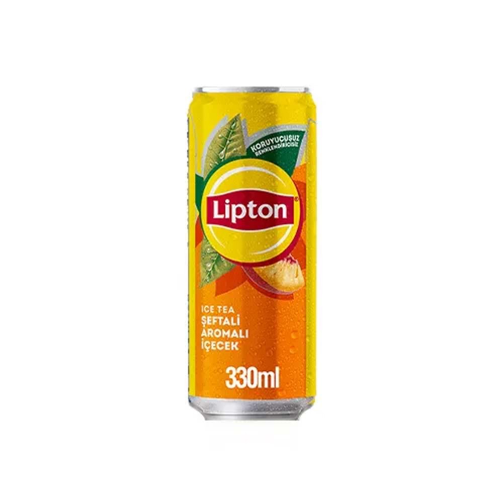 LİPTON İCE TEA ŞEFTALİ 330ml KUTU