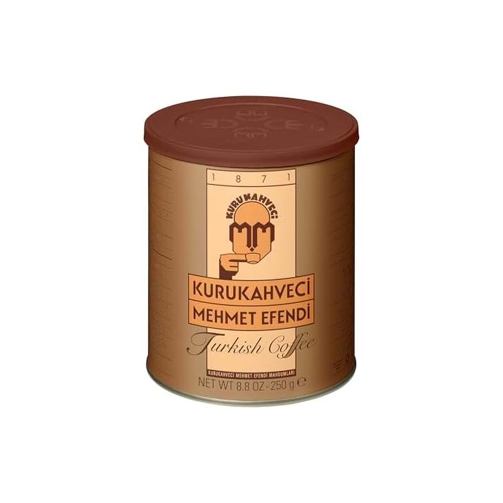 MEHMET EFENDİ TÜRK KAHVESİ 250G TENEKE KUTU