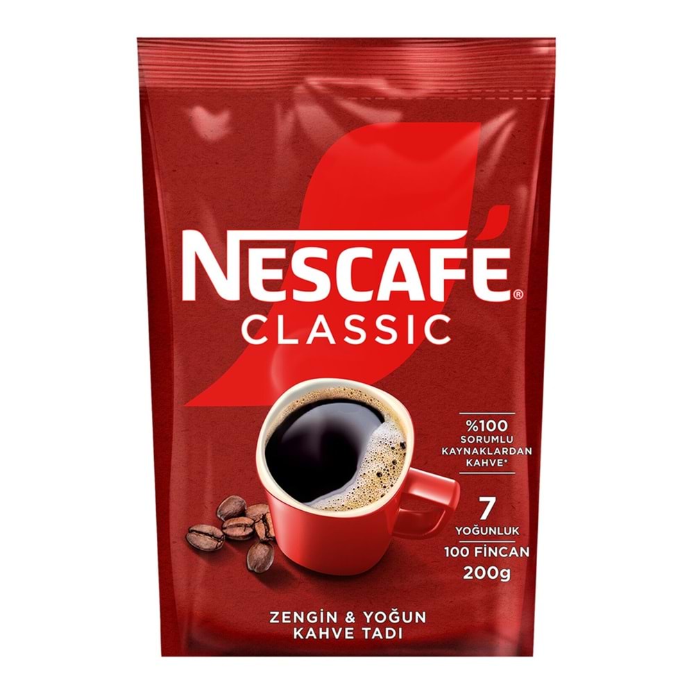 NESCAFE 200 GR CLASSIC PAKET