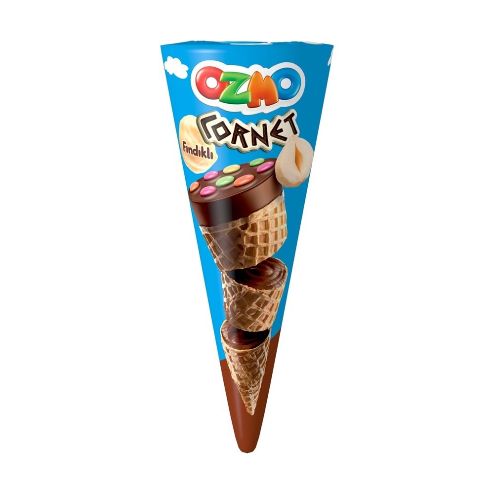 OZMO CORNET FINDIK DOLGULU 25G