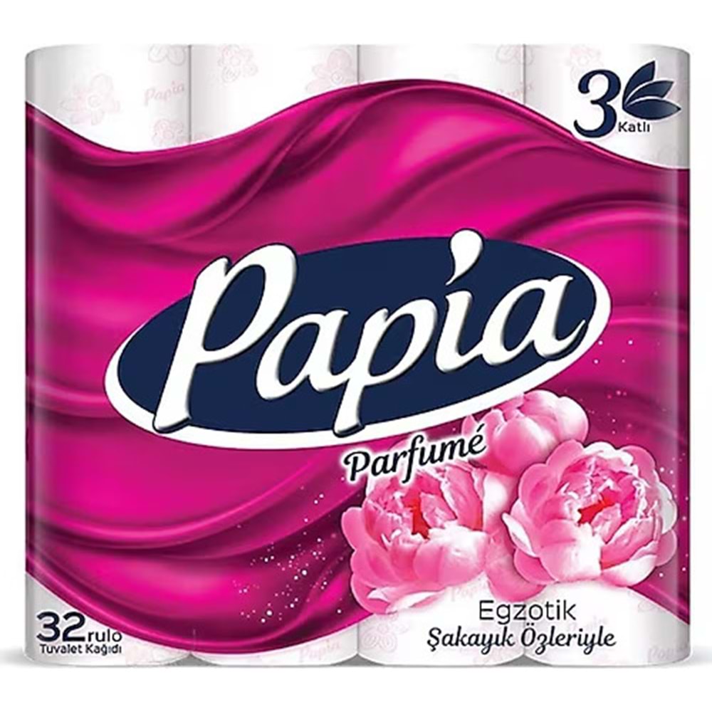 PAPİA PARFUME KOKULU 3 KATLI 32Lİ TUVALET KAĞIDI
