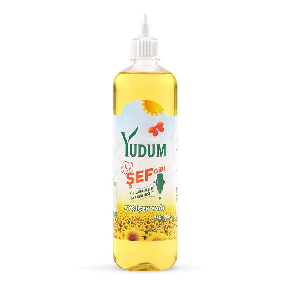 YUDUM AYÇİÇEK YAĞI 750ML ŞEF GİBİ