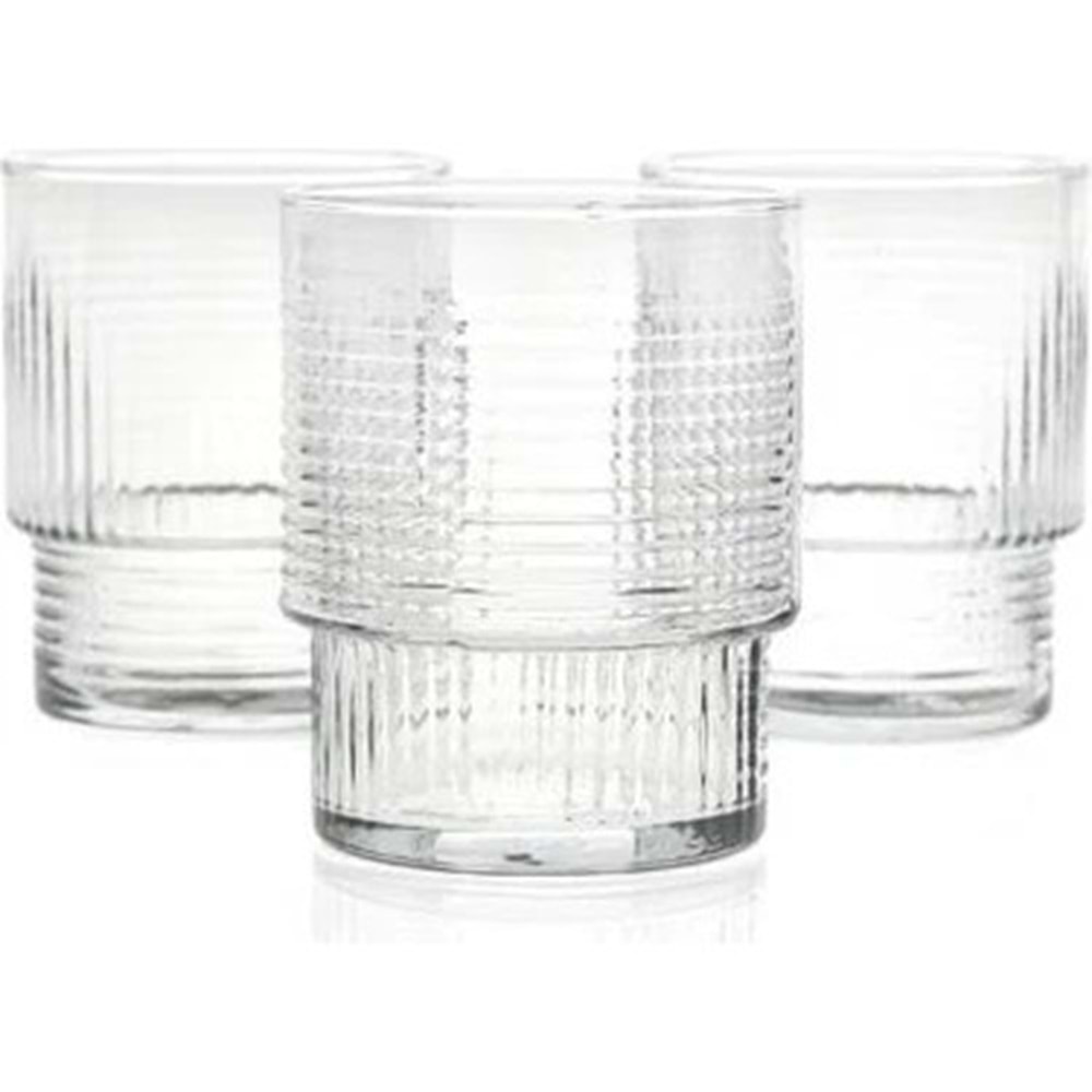 LAV HELEN 3 ADET CAM BARDAK HLN346