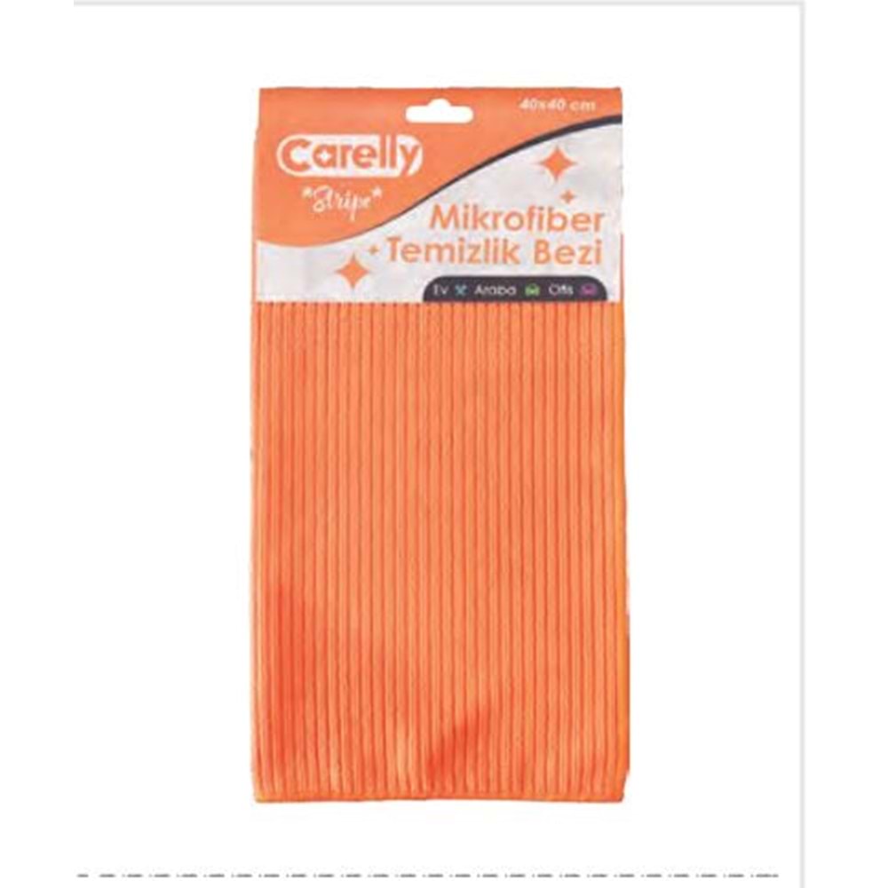 CARELLY MİKROFİBER TEMİZLİK BEZİ 40X40CM CR-4833