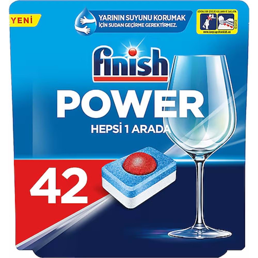 FİNİSH POWER HEPSİ 1 ARADA 42 TABLET