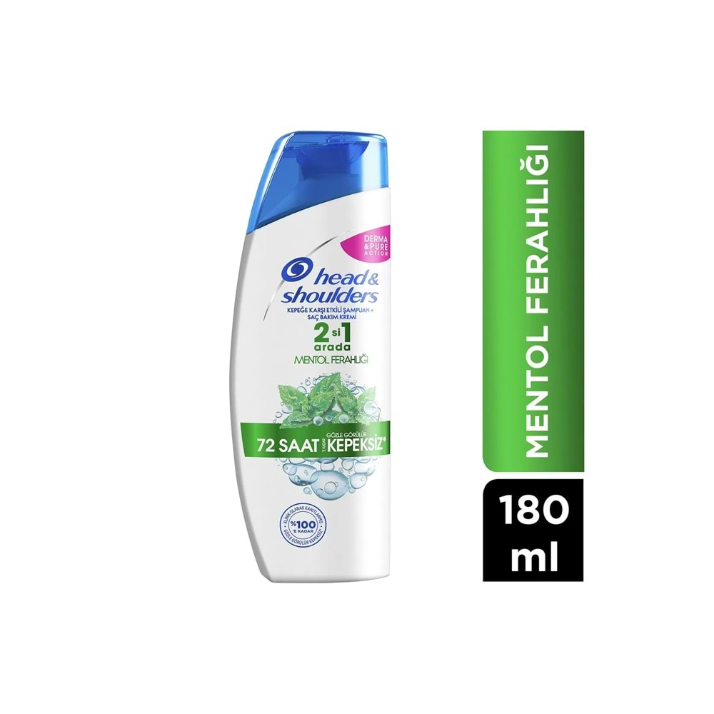 HEAD&SHOULDERS 2Sİ1 ARADA MENTOL FERAHLIĞI 350ML