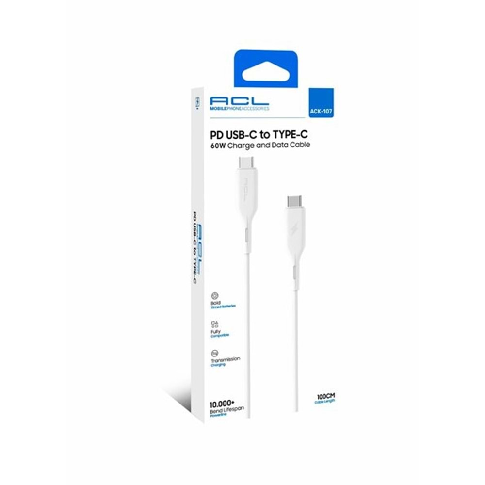 ACL USB-C TO TYPE-C 100CM KABLO