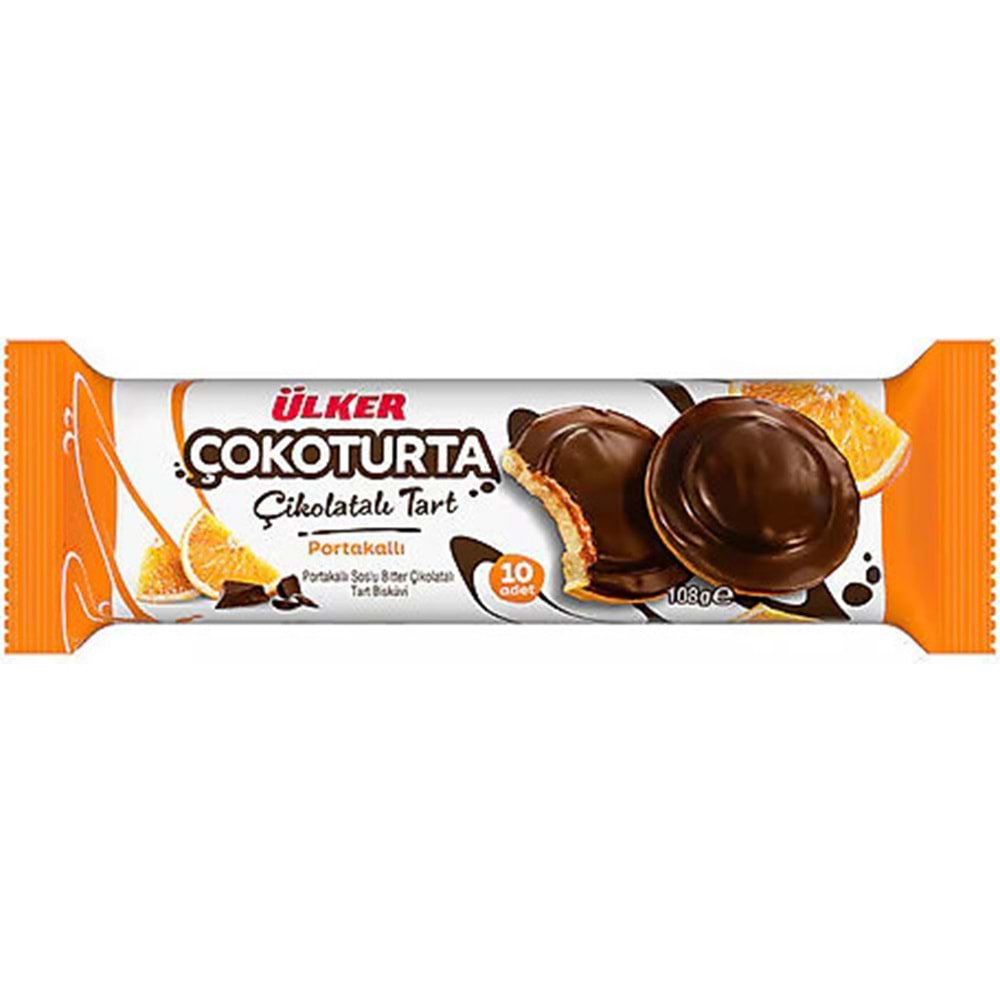 ÜLKER ÇOKOTURKO ÇİKOLATALI TART PORT. 108G