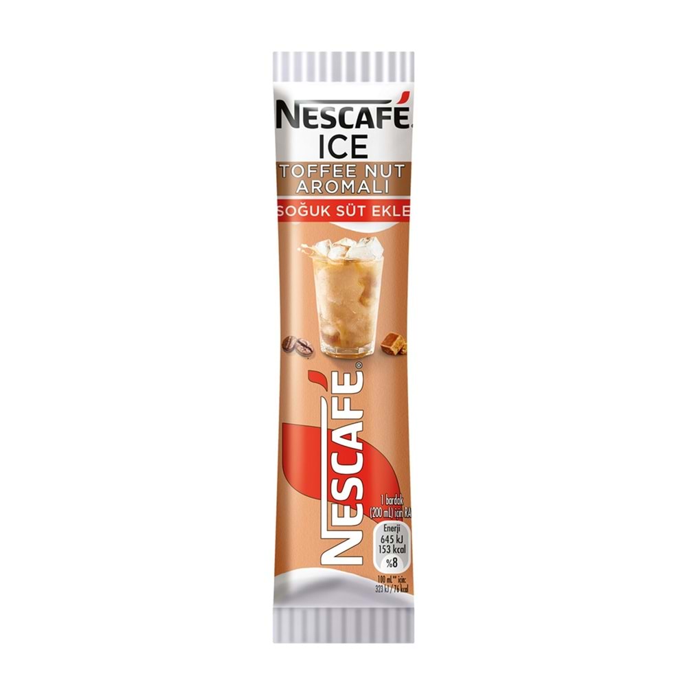 NESCAFE İCE TOFFEE NUT AROMALI 10,5G