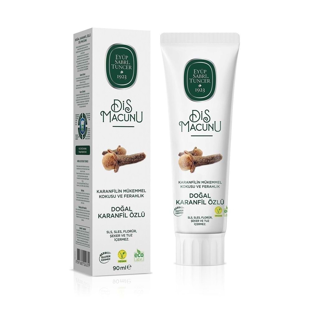 EST DİŞ MACUNU DOĞAL KARANFİL ÖZLÜ 90ML
