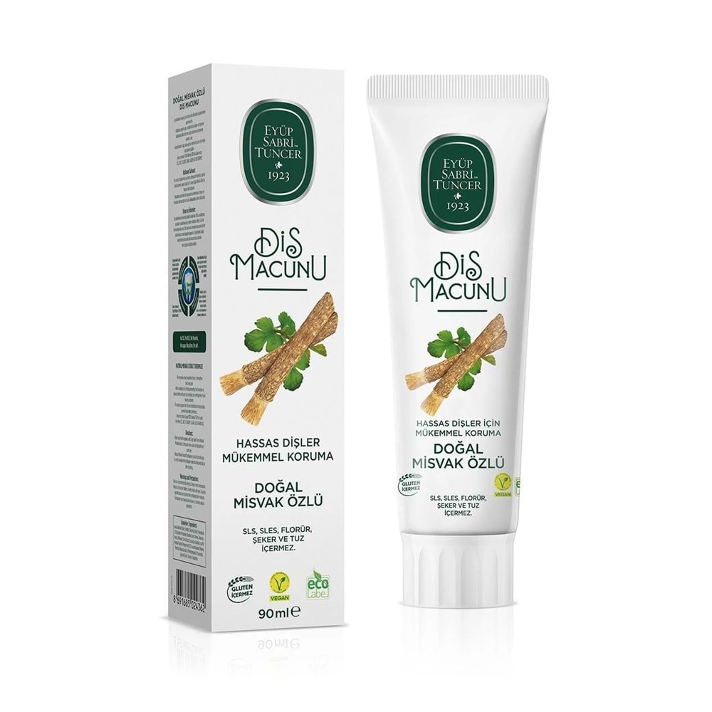 EST DİŞ MACUNU DOĞAL MİSVAK ÖZLÜ 90ML