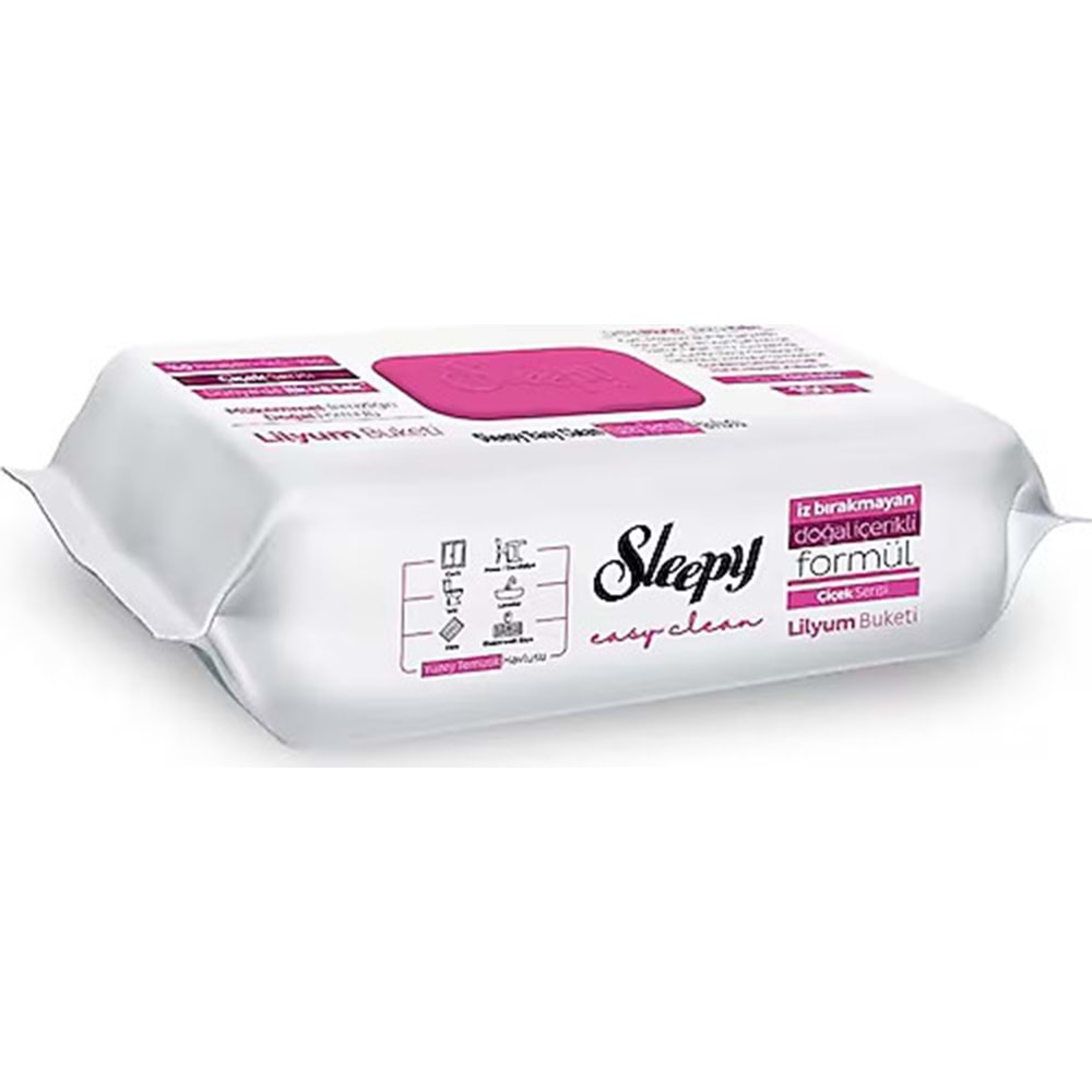 SLEEPY YÜZEY TEMİZLİK HAVLUSU 100 ADET LİLYUM BUKETİ