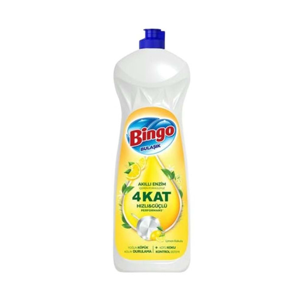 BİNGO BULAŞIK DETERJANI LİMON KOKULU 650ML