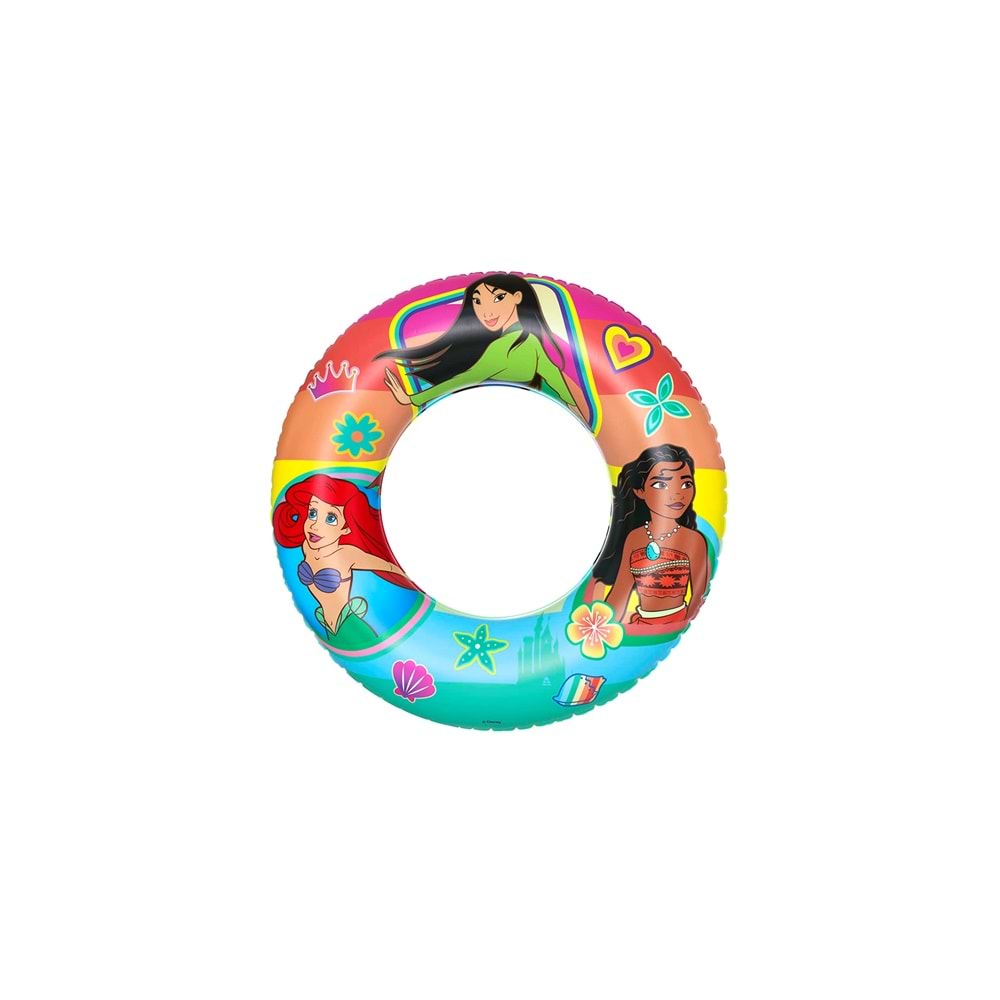 BESTWAY DİSNEP PRINCESS DENİZ SİMİTİ 56 CM 3-6 YAŞ