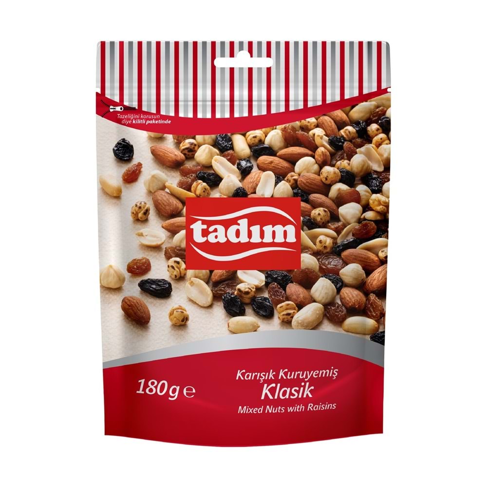 TADIM KARIŞIK KURUYEMİŞ KLASİK 180G