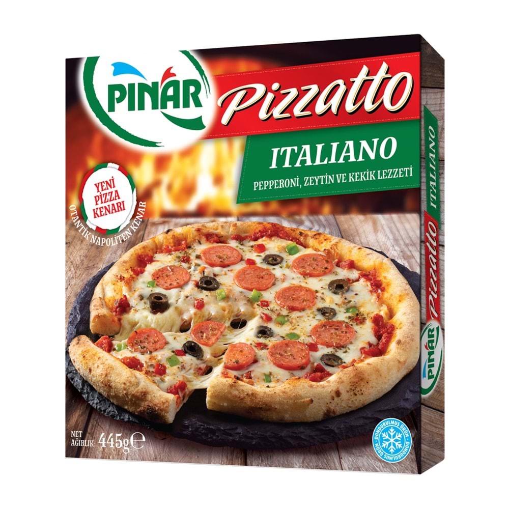 PINAR PİZZATTO ITALIANO PİZZA 445G 1 ADET