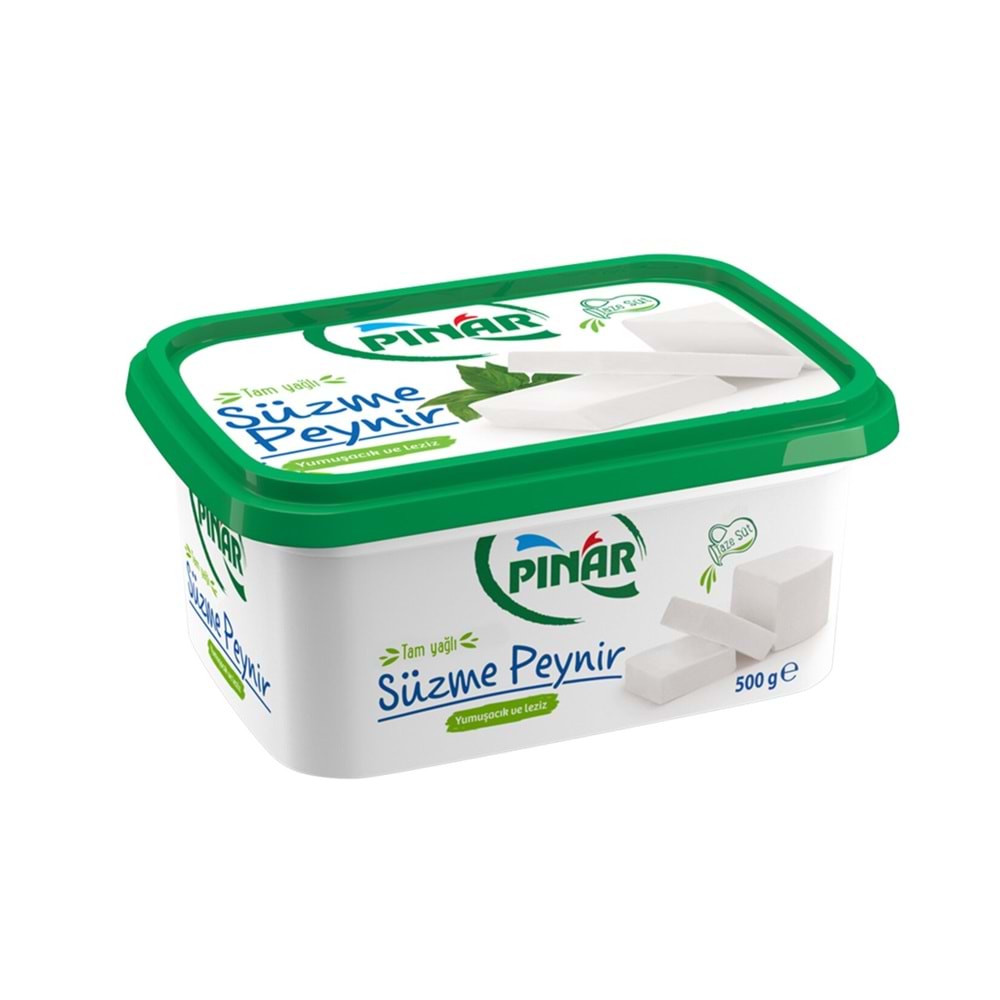 PINAR SÜZME TAM YAĞLI TAZE BEYAZ PEYNİR 500G
