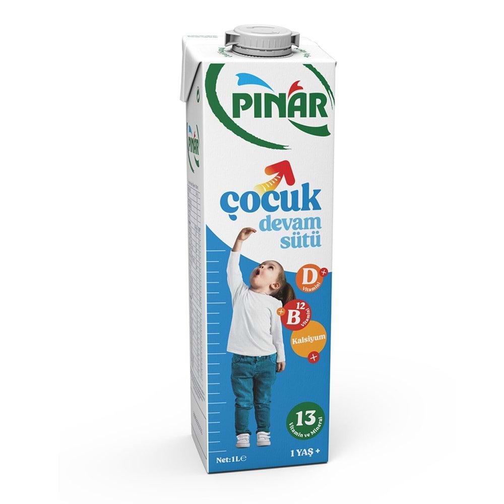 PINAR ÇOCUK DEVAM SÜTÜ +1 YAŞ 1L