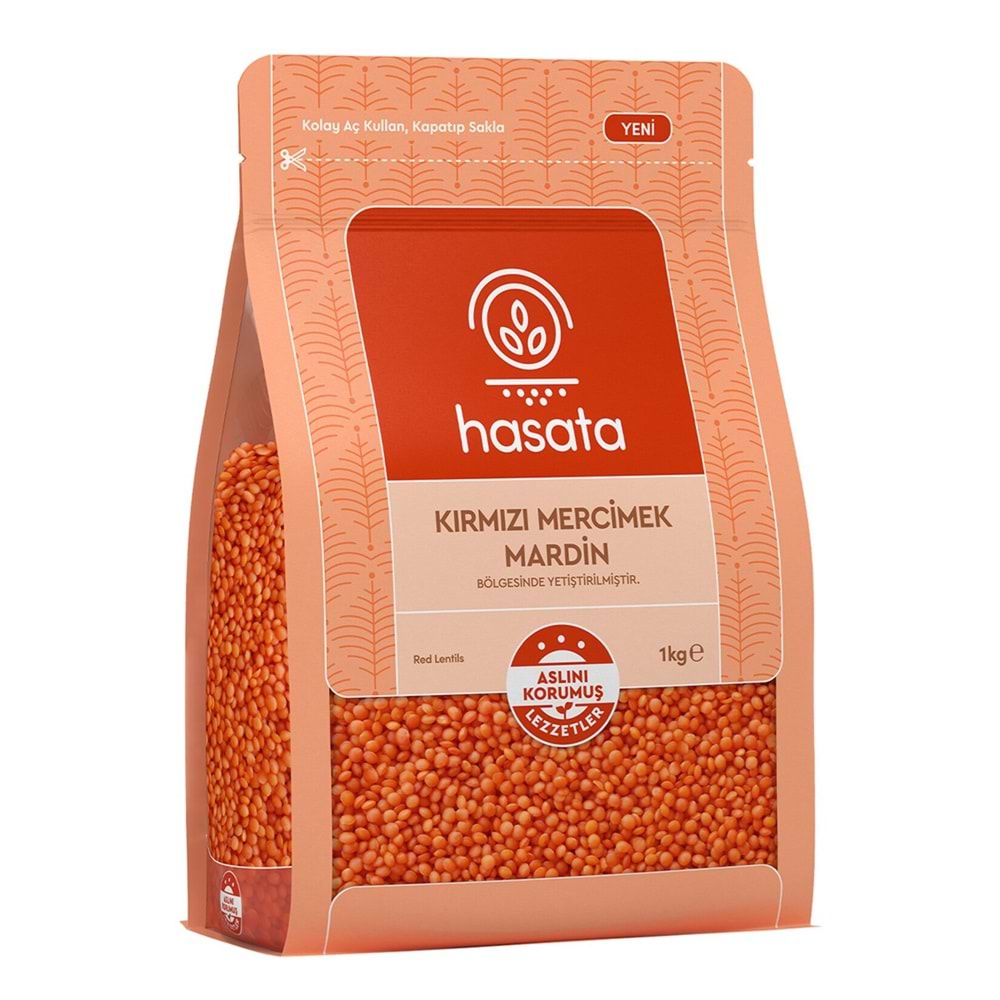HASATA KIRMIZI MERCİMEK MARDİN 1KG