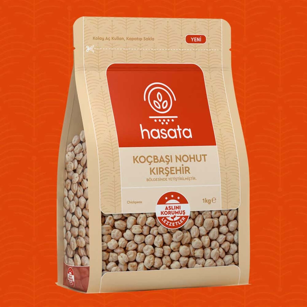 HASATA KOÇBAŞI NOHUT KIRŞEHİR 1KG