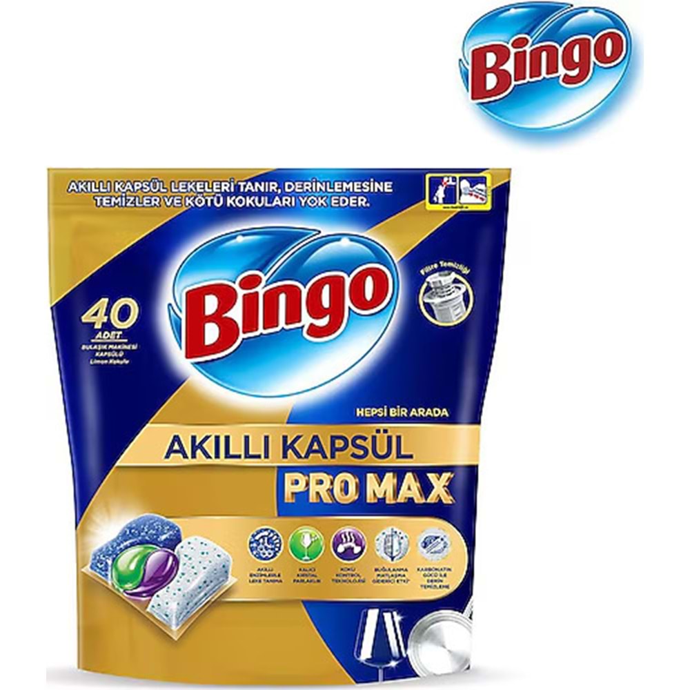 BİNGO AKILLI KAPSÜL PRO MAX 40 ADET