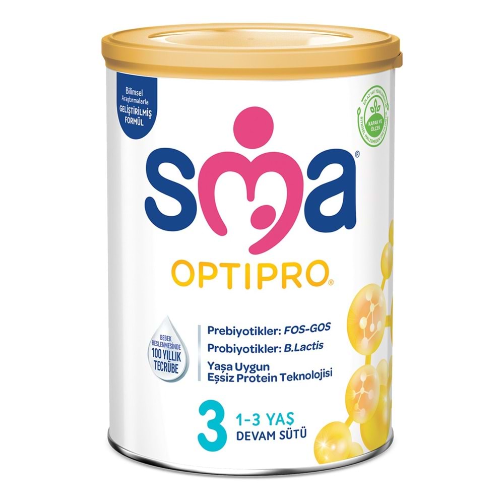 SMA OPTIPRO DEVAM SÜTÜ 3 (1-3 YAŞ) 800G