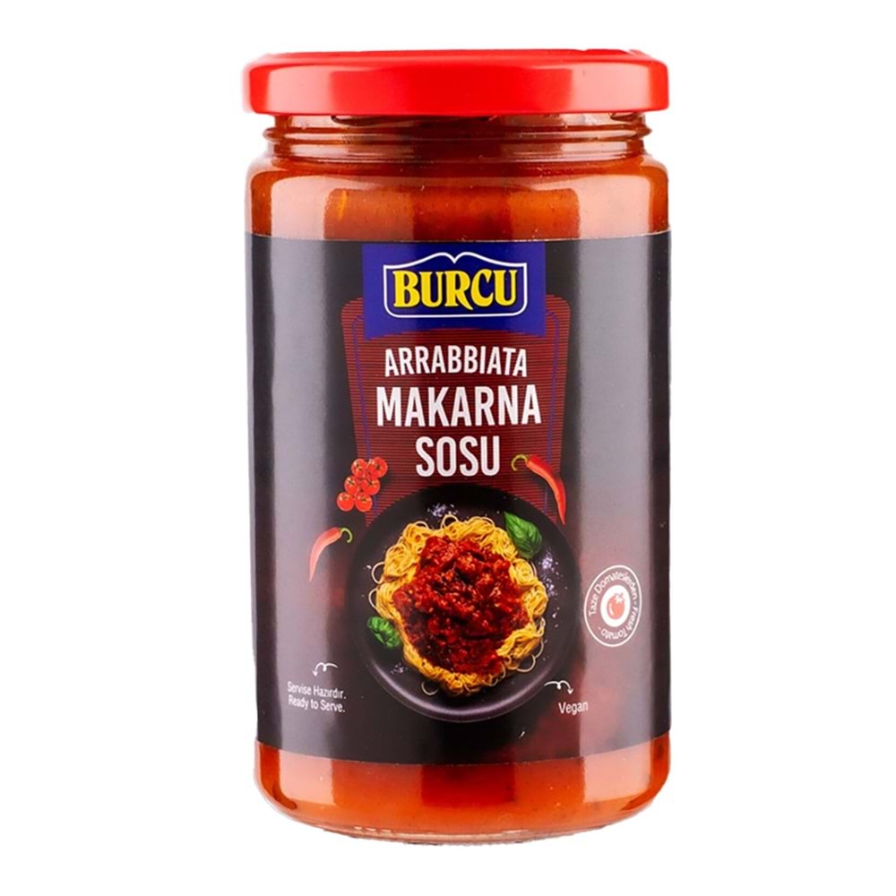 BURCU ARRABBİATA MAKARNA SOSU 310G