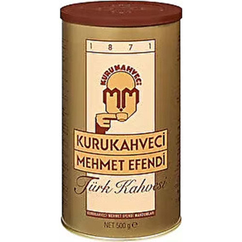 MEHMET EFENDİ TÜRK KAHVESİ 500G TENEKE KUTU