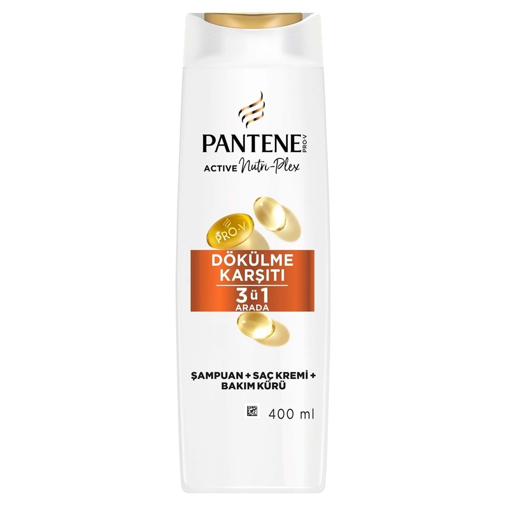 PANTENE DÖKÜLME KARŞITI 3Ü1 ARADA 400ML ŞAMPUAN