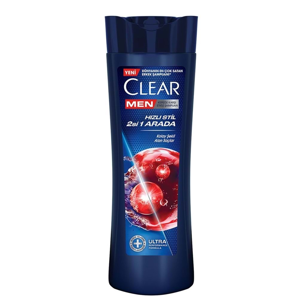 CLEAR HIZLI STİL 2Sİ 1 ARADA ŞAMPUAN 350ML