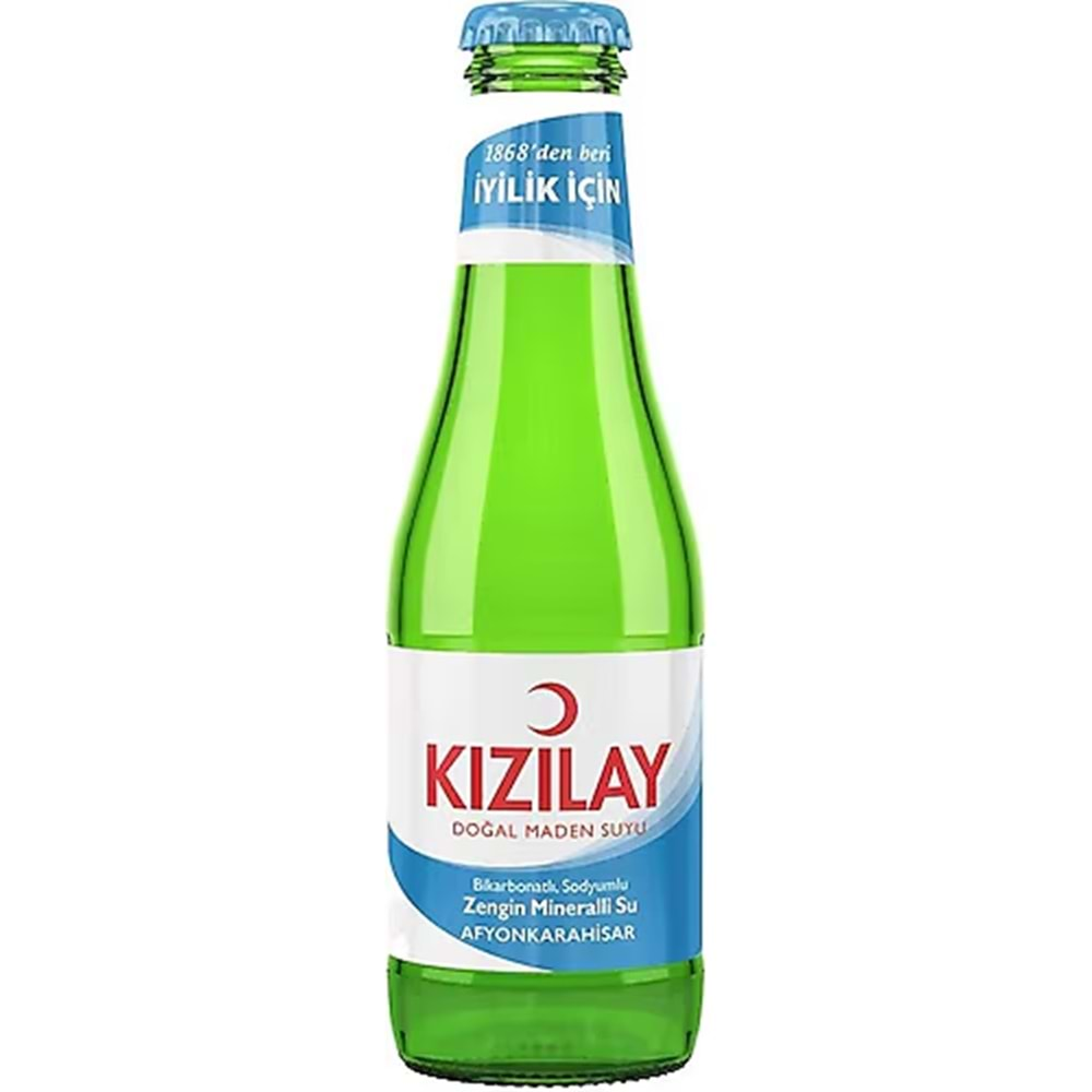 KIZILAY DOĞAL MADEN SUYU 200ML