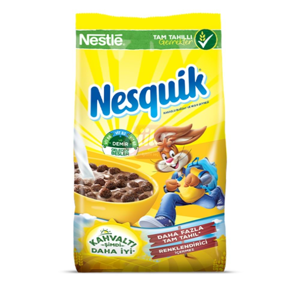 NESTLE NESQUİK KAKAOLU BUĞDAY VE MISIR GEVREĞİ 150G