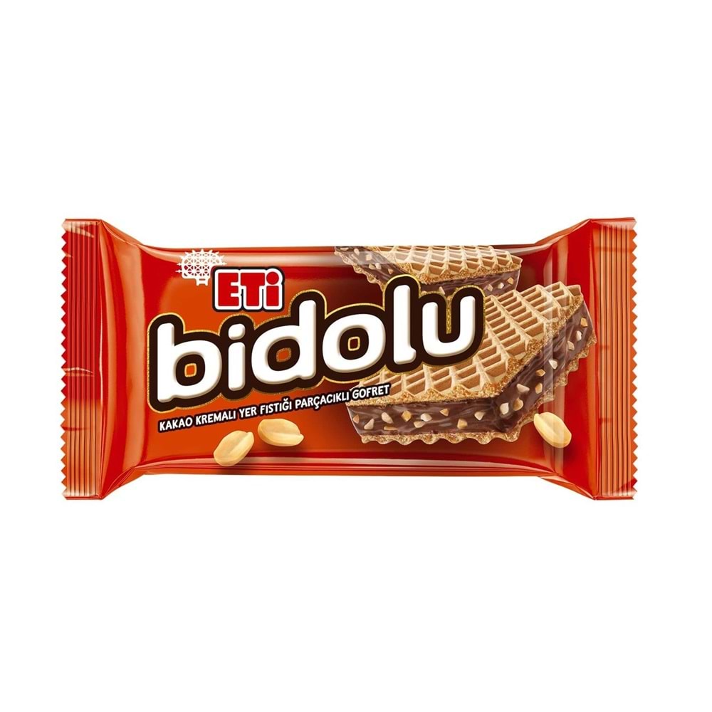 ETİ BİDOLU KAKAO KREMALI YER FISTIĞI P. GOFRET 36G