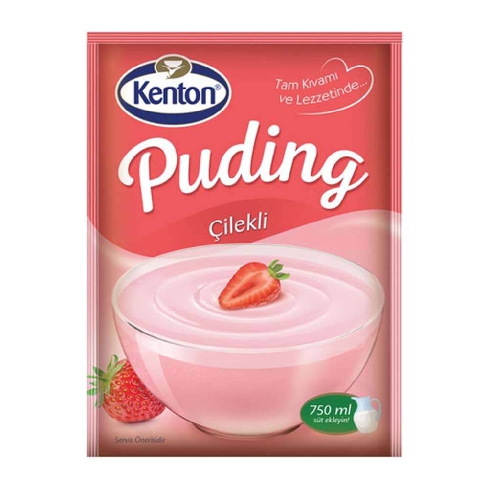 KENTON ÇİLEKLİ PUDİNG 100G