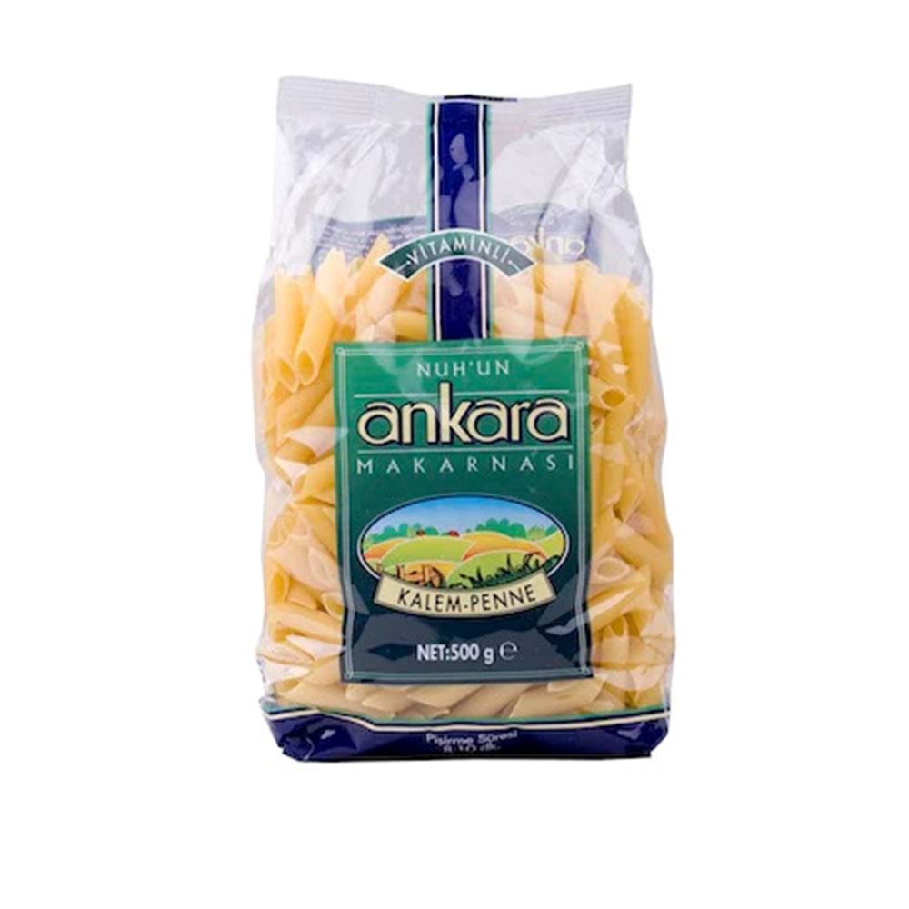 ANKARA KALEM- PENNE PASTA MAKARNA 500G VİTAMİNLİ