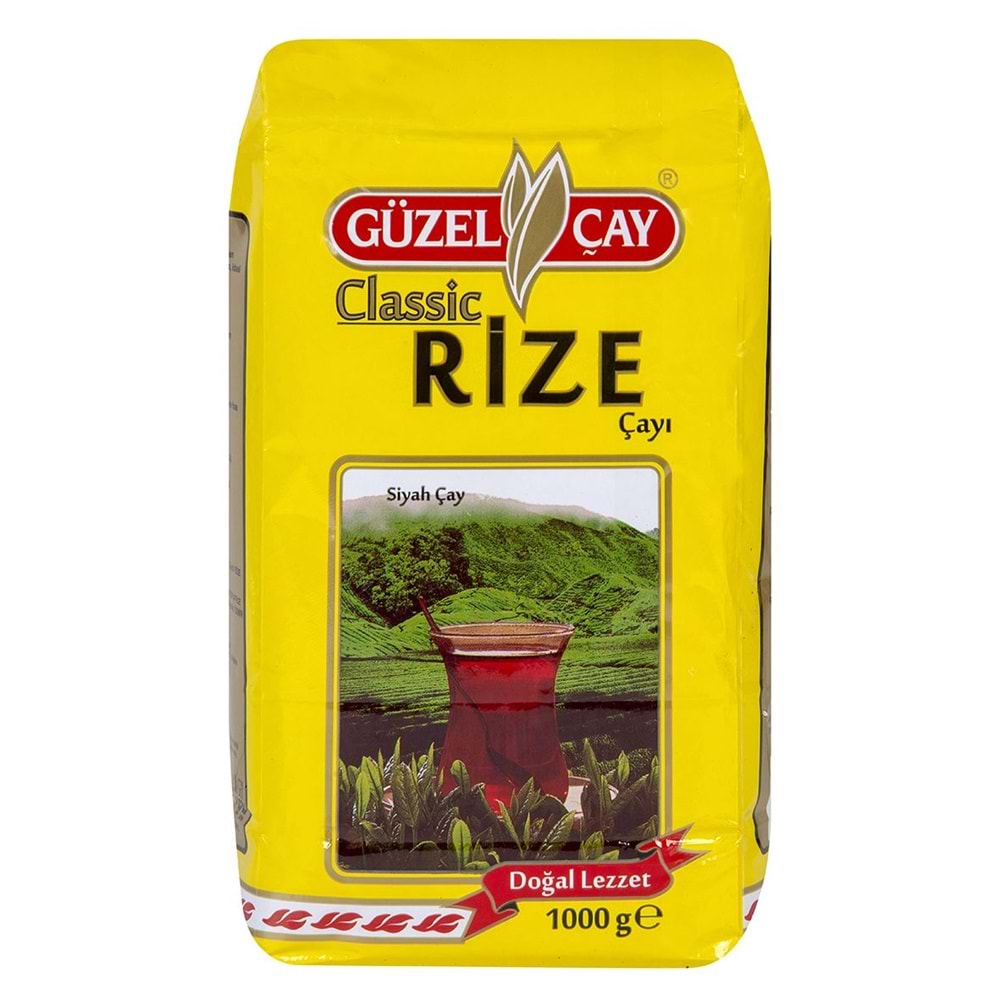 GÜZEL ÇAY CLASSİC SİYAH RİZE ÇAYI 1000G