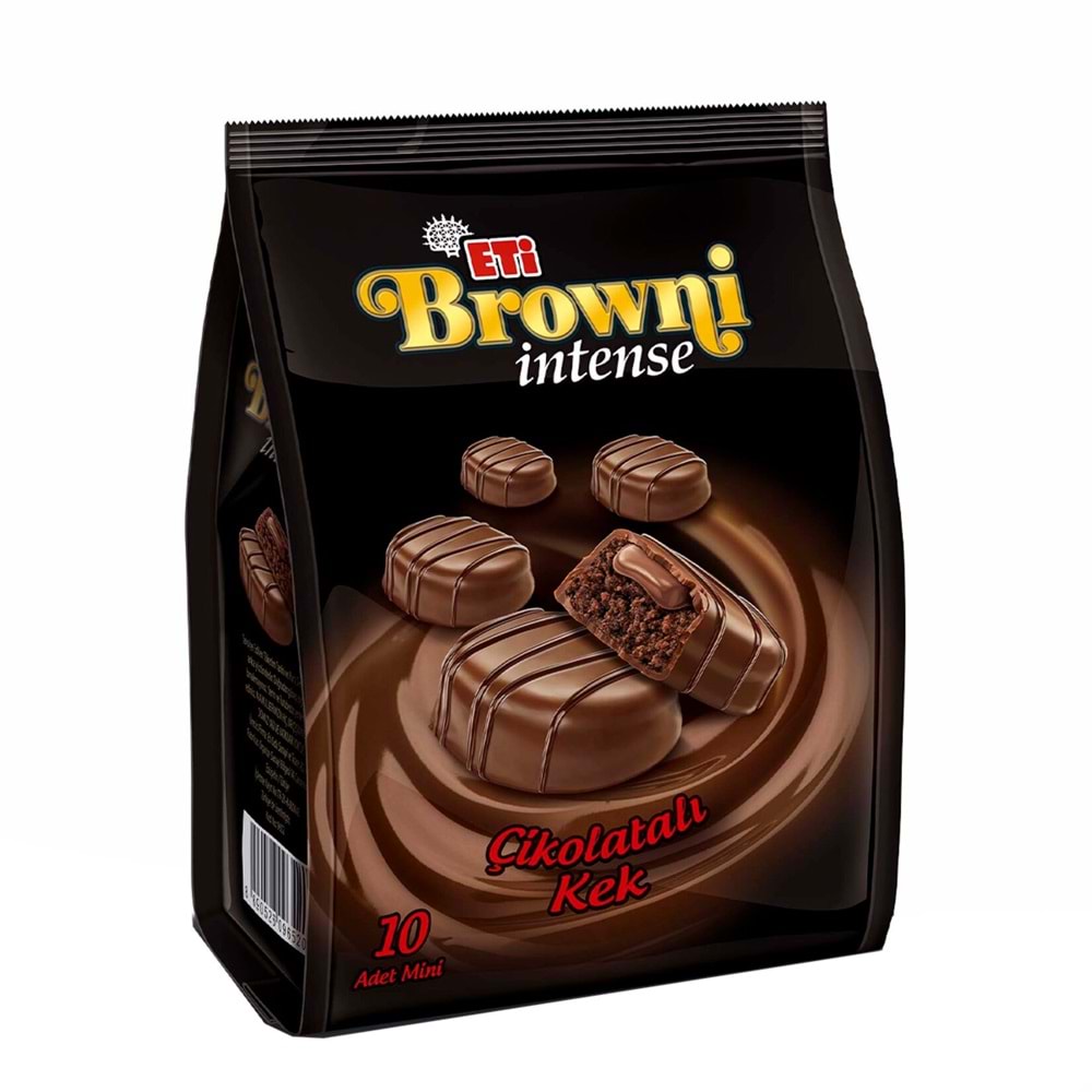 ETİ BROWNİ ÇİKOLATALI MİNİ KEK 10 ADET 160g