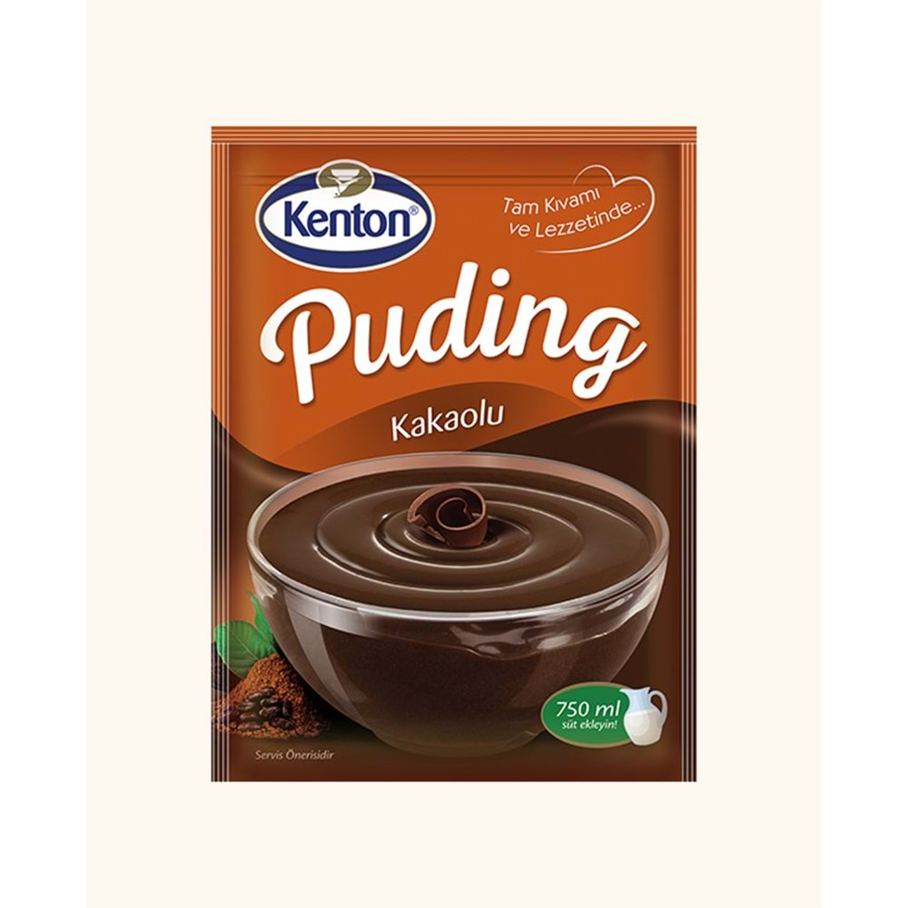 KENTON KAKAOLU PUDİNG 100G