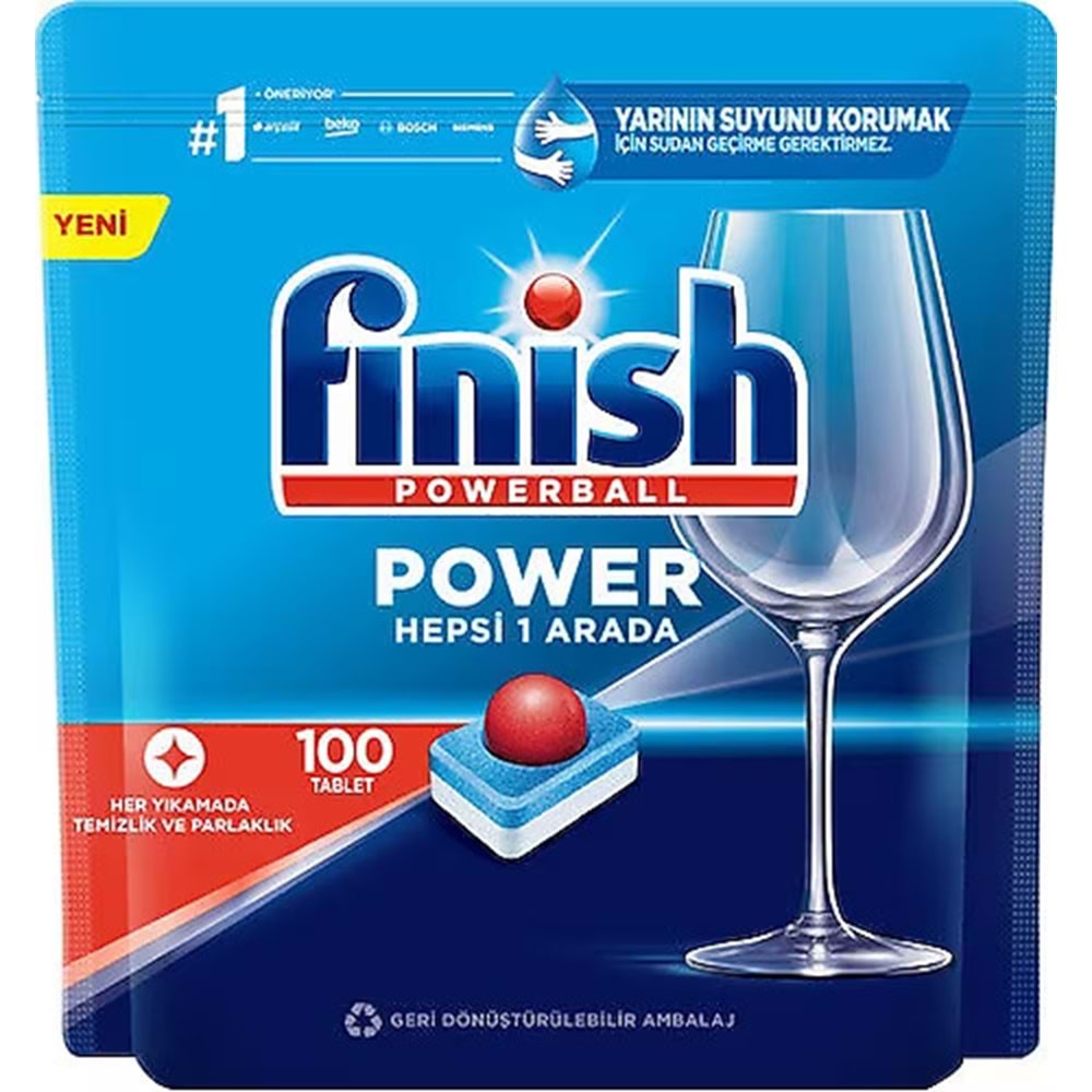 FİNİSH POWERBALL HEPSİ 1 ARADA MAX 100 TABLET