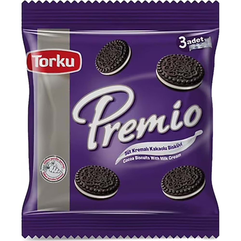 TORKU PREMİO BİSKÜVİ 3X86g