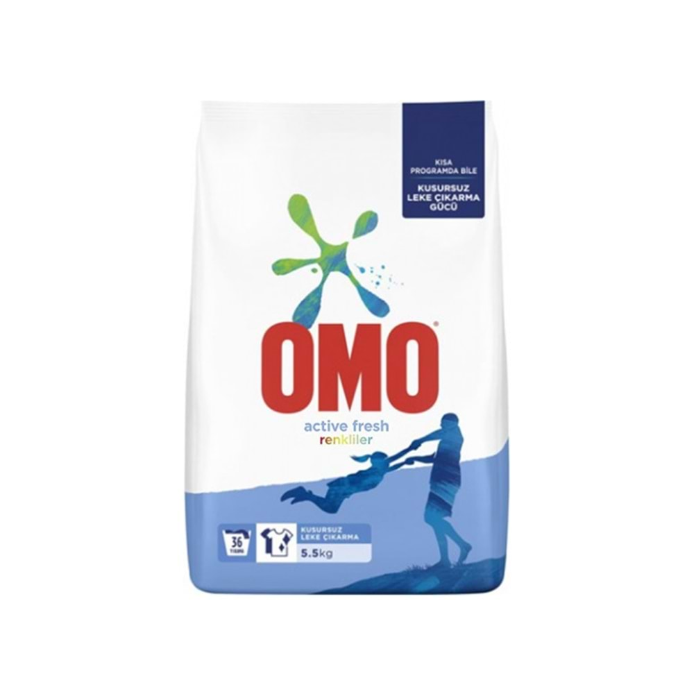 OMO ACTİVE FRESH RENKLİLER 5.5 KG