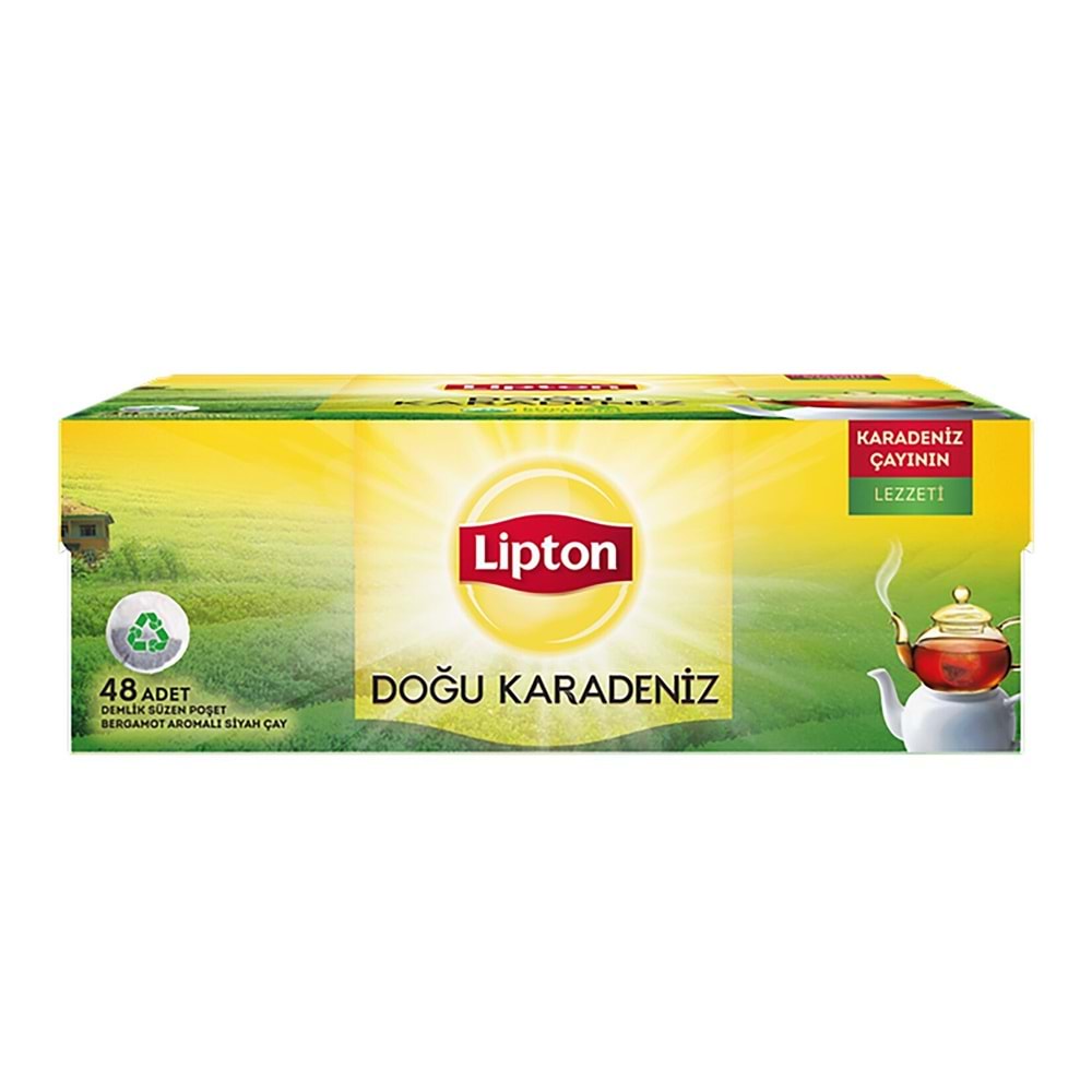 LİPTON DOĞU KARADENİZ 48 ADET DEMLİK SÜZEN POŞET