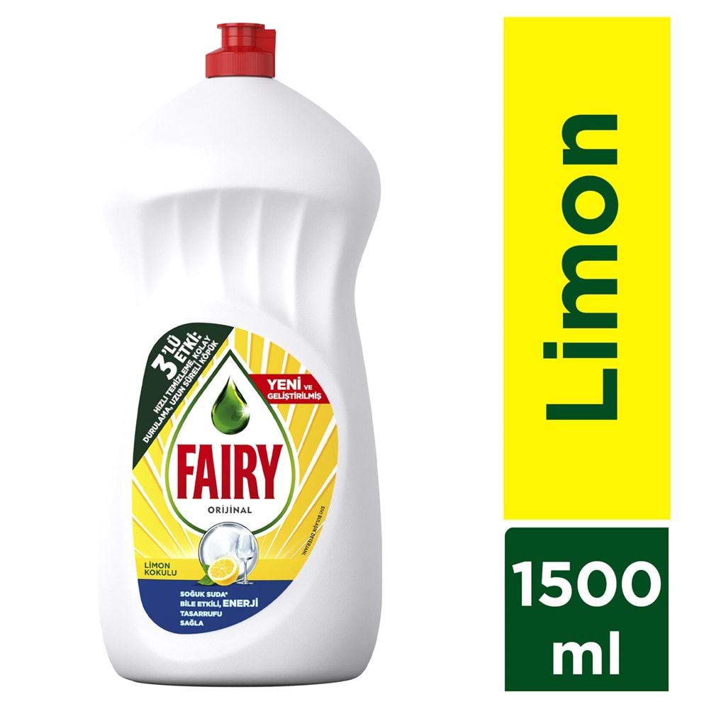 FAİRY LİMON KOKULU 1500ML DETERJAN