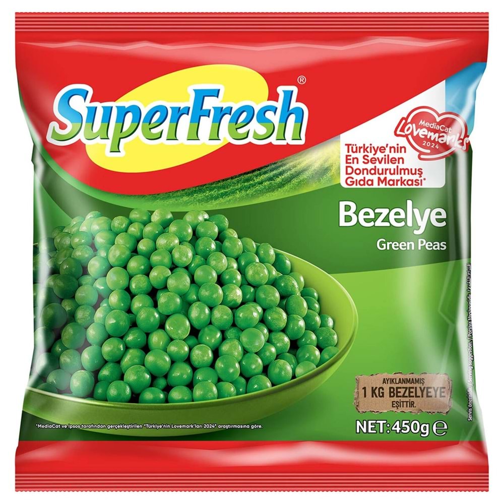 SUPERFRESH BEZELYE 450G