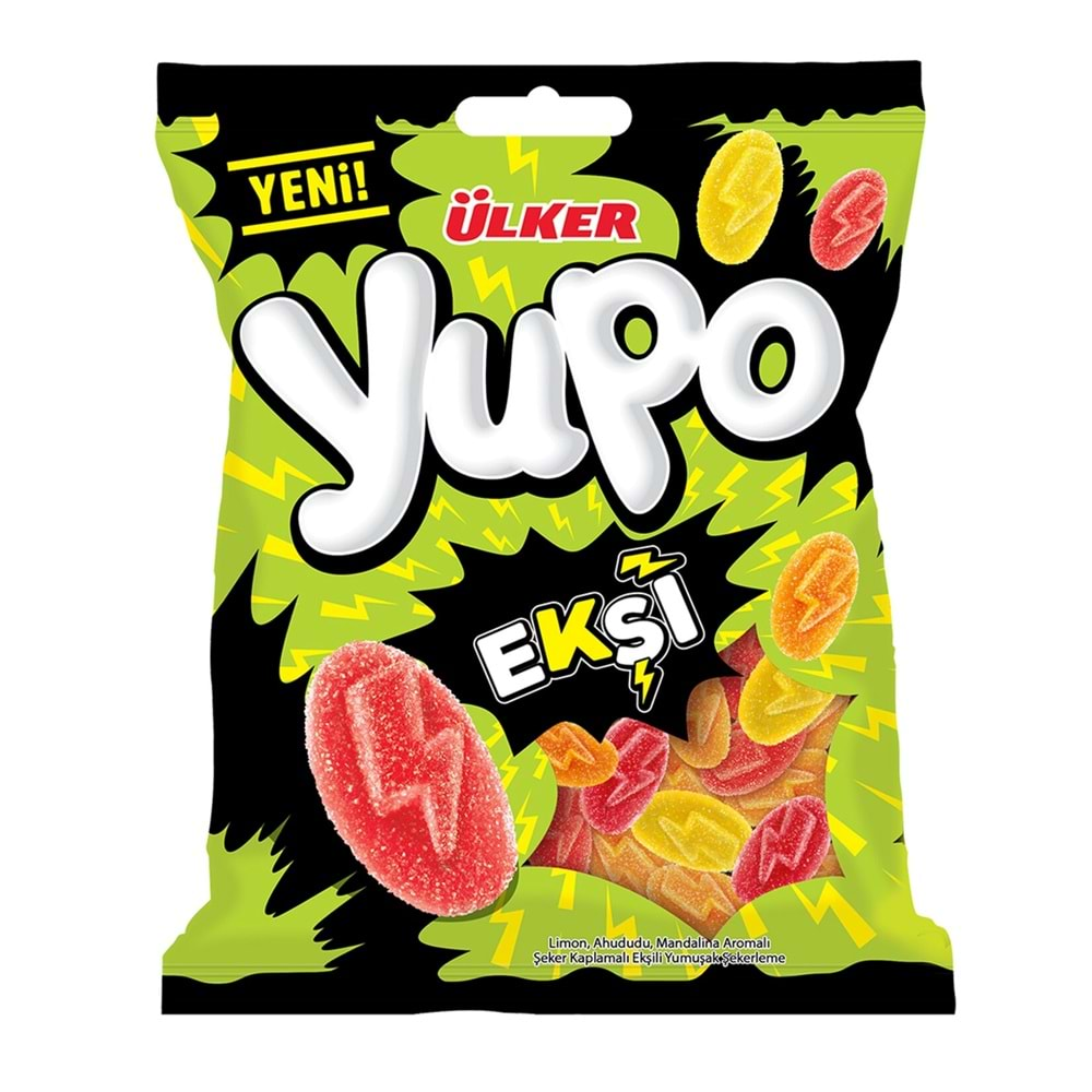 ÜLKER YUPO EKŞİ JELİBON 65G