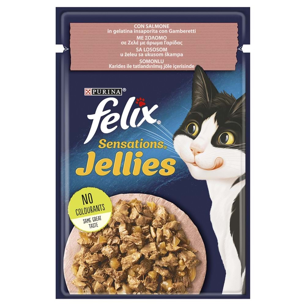 PURİNA FELİX SENSATİONS SOMON VE KARADESLİ 85G