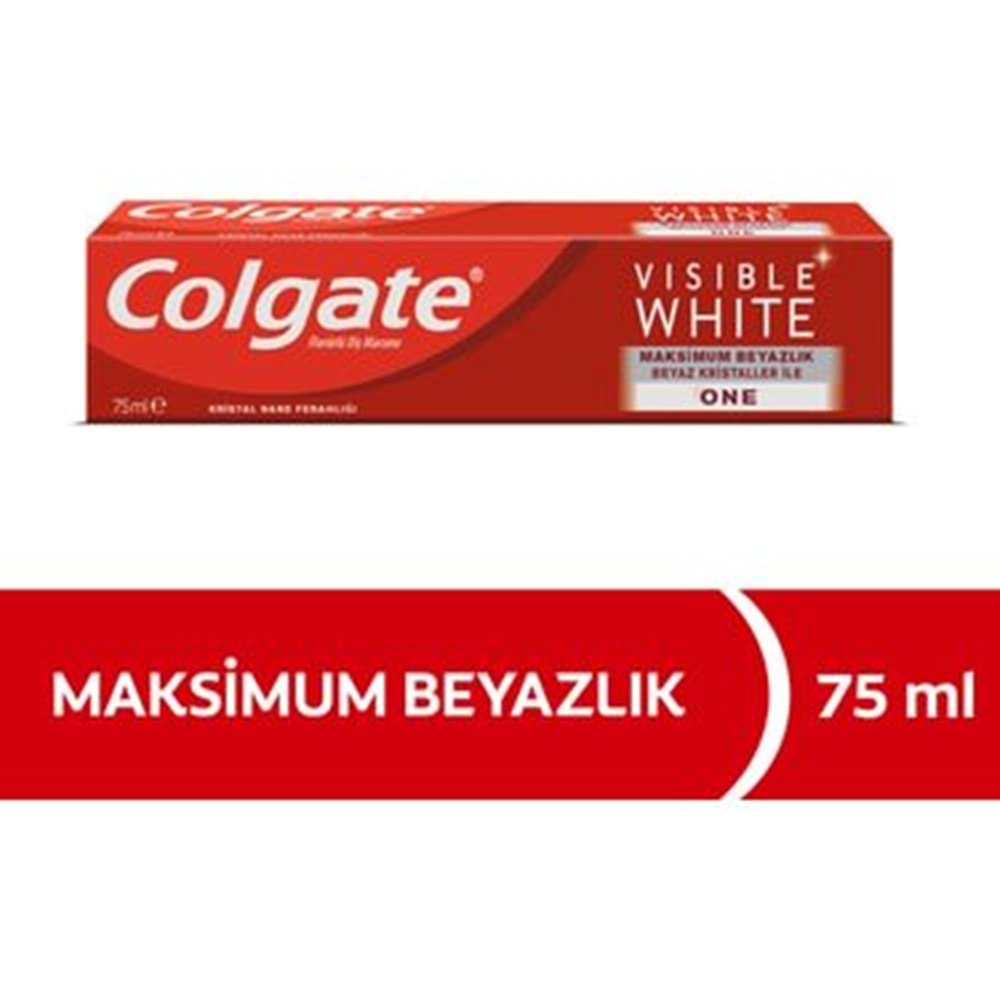 COLGATE VISIBLE WHITE 75ML